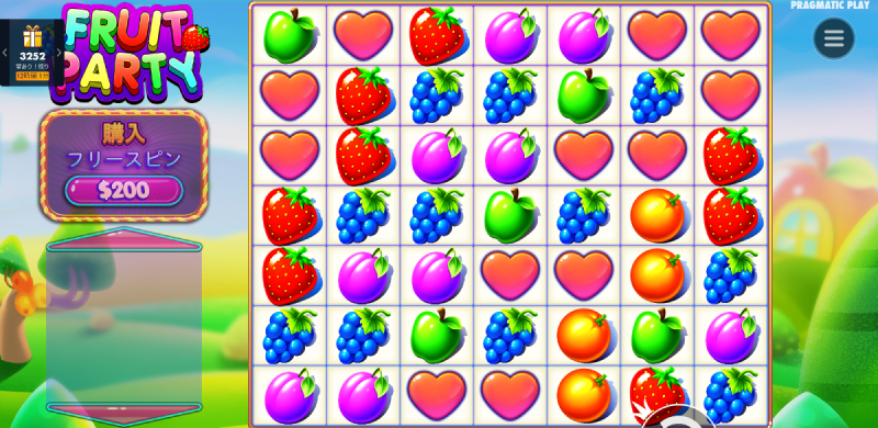 K8カジノオススメゲーム「Fruit Party」